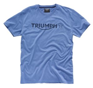 Triumph Blue Logo T-Shirt