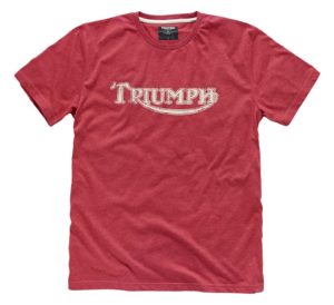 Triumph Vintage Logo T-Shirt - Red