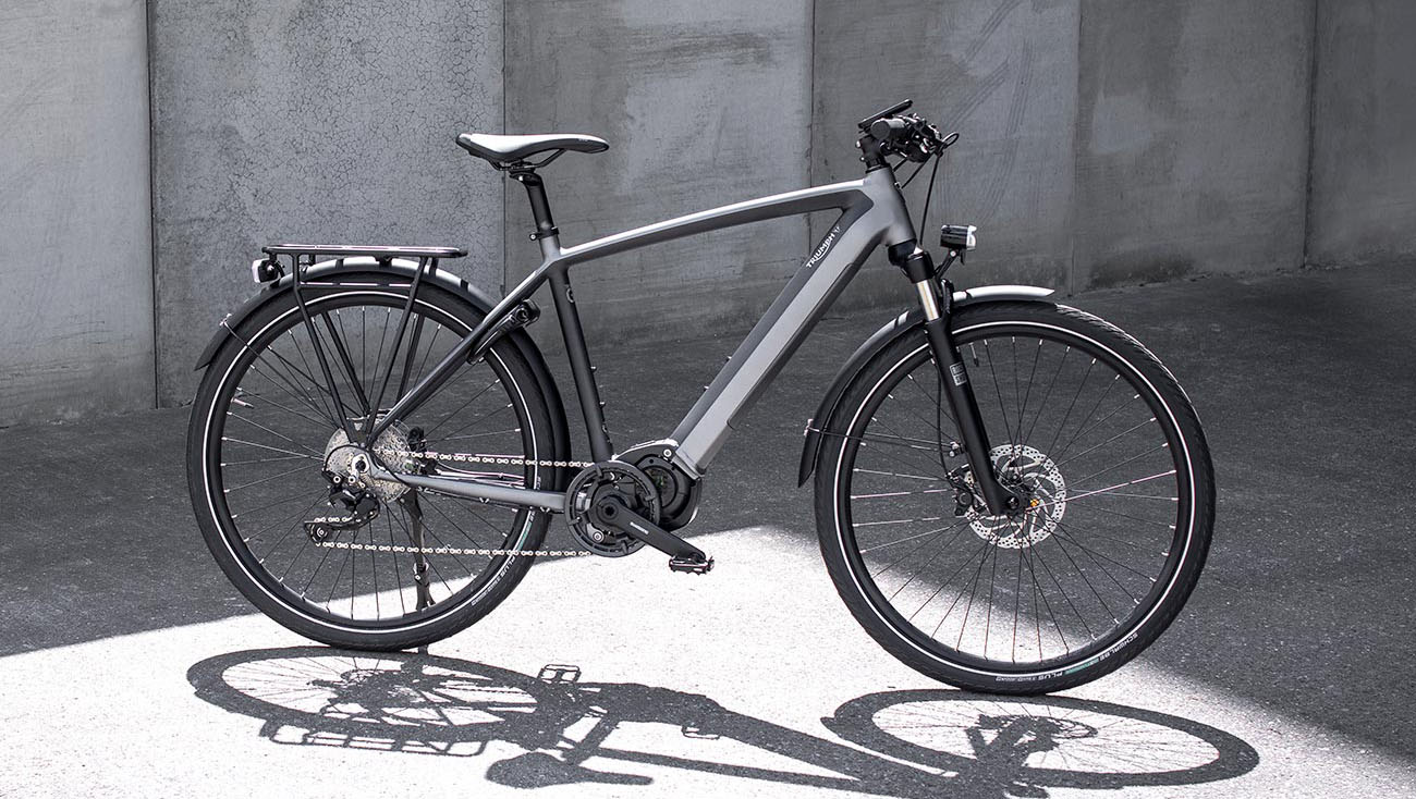 Triumph’s first electric bicycle – Trekker