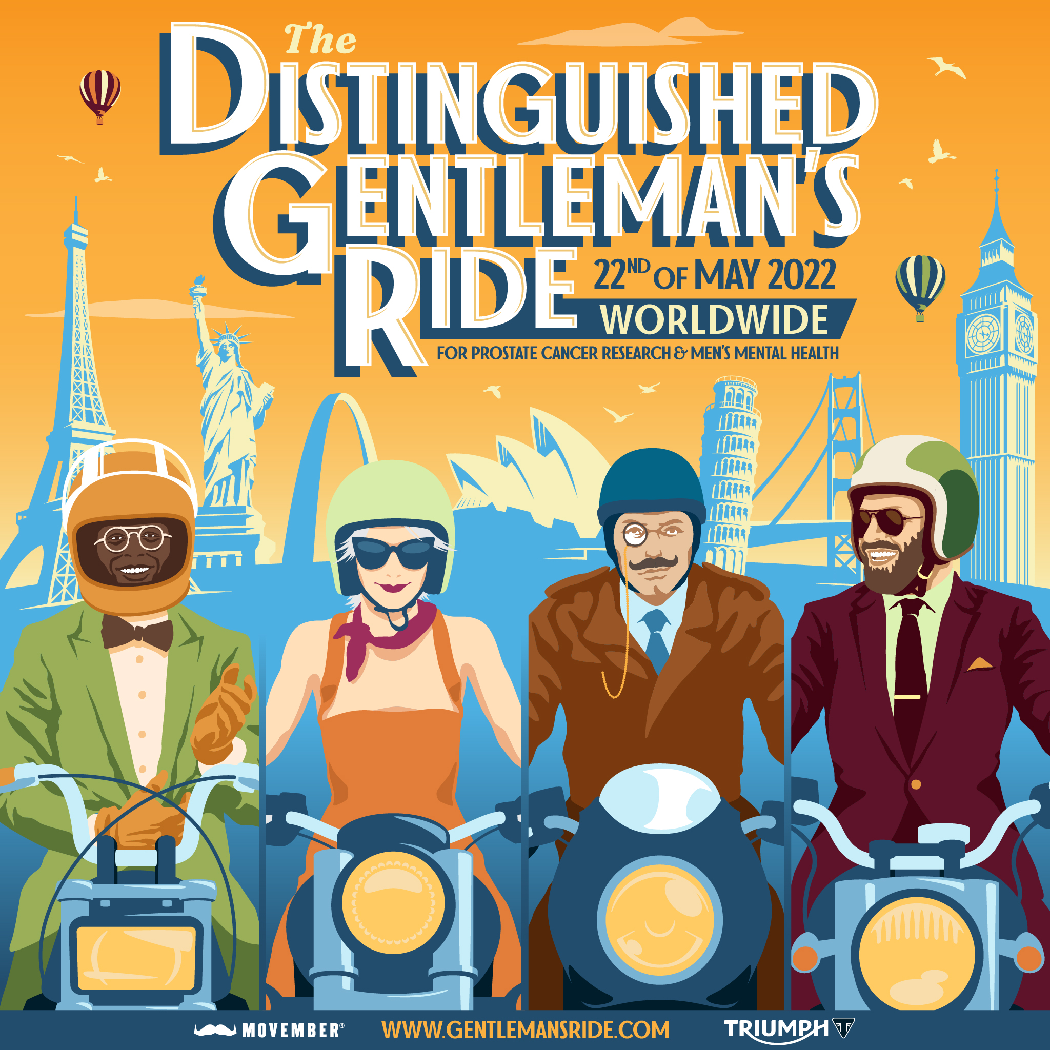 The Distinguished Gentleman’s Ride – 2022